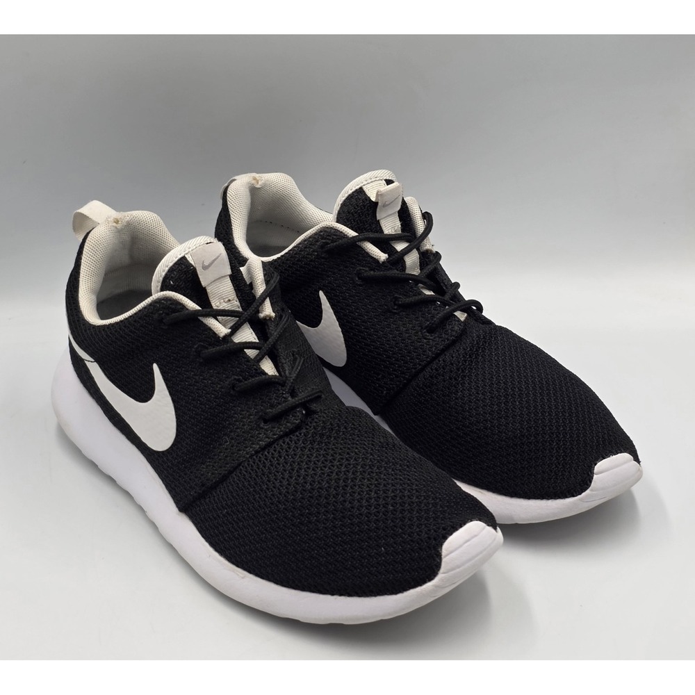NikeiD Custom Sneakers Men's 8.5 Black White Personalized Nike Shoes 616841-961